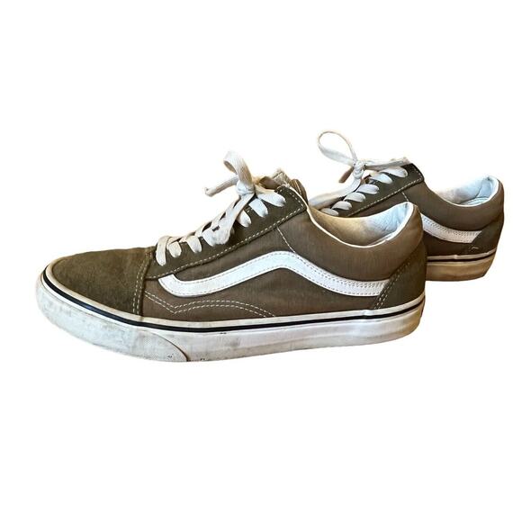 Vans Old Skool Shoes Men Size 9 Women 105 Brown Tan Suede Sneakers Low Lace Up main image 6